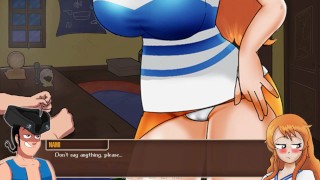 One Piece - Pirate Trainer Part 5 Horny Nami's Panties By LoveSkySanX Edit