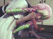 Preview 1 of [DEMON SLAYER] Mitsuri Kanroji wants to destroy your dick (3D PORN 60 FPS)