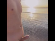 Preview 3 of Horny on a morning beach