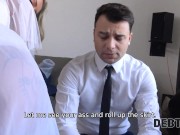 Preview 6 of DEBT4k Big debt is the reason why the girl is fucked in the grooms presence
