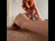 Preview 2 of Desperate And Horny Boy Fucks A Peach