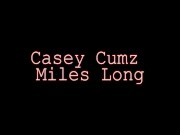 Preview 1 of Amazing Dick Hungry Gal Casey Cumz Sucks Miles Long's Cock!