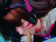 Preview 4 of Overwatch Futa - D.Va and Ashe passionate sex