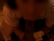 Preview 6 of Blowjob a dirty penis at the hotel entrance - EroticCoupleJP