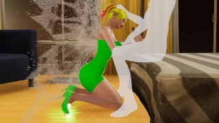 Tinker Bell is caught while exploring a house