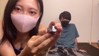 [Home shooting] I took a POV with my friend at my friend's house! amateur creampie pov uncensored jo