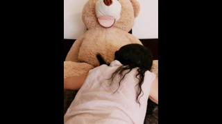 Fucking my Teddy Bear for the first time 🧸 (Part 1)