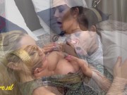 Preview 3 of Busty Step Mom Eating Her Stepdaughters Sweet Pussy!