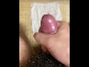Preview 6 of Masturbation while drinking. Even though it's premature ejaculation, it's nice to have a lot of hand