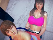 Preview 2 of Hitomi Humpping Kasumi's Ass Dead or Alive 5