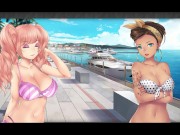 Preview 2 of HuniePop 2 - Double Date - Part 3 Sexy Girl With Bikini New By LoveSkySan
