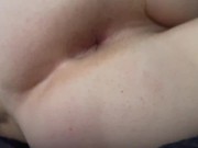 Preview 3 of Cumming with my ass after sex with a guy's sperm