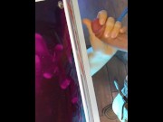 Preview 4 of Hot wife stroking my cock while in tanning bed