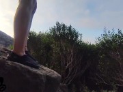 Preview 3 of MY BOYFRIEND ASKED ME TO SWALLOW HIS CUM..we were along the CLIFFS