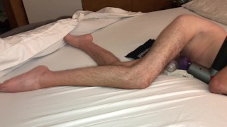 Quadriplegic Leg Spasm Using Anal Toy And Massage Gun