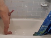 Preview 6 of Shower time. Double cumshot