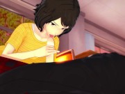 Preview 1 of Persona 5 Kawakami giving personal sex lessons