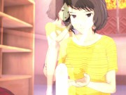 Preview 5 of Persona 5 Kawakami giving personal sex lessons