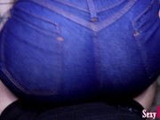 Preview 5 of Hot Assjob Lap Dance in Jeans and then in Thongs