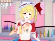 Preview 1 of [Hentai Game Koikatsu! ]Have sex with Touhou Big tits Flandre Scarlet. 3DCG Erotic Anime Video.