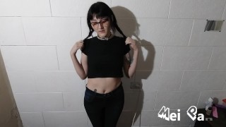 19 yr old Ebony Teen Amateur in Natural Big Black Tits Video
