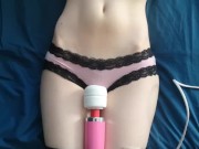 Preview 4 of making my girlfriend cum hard || intense moaning orgasm, post orgasm teasing