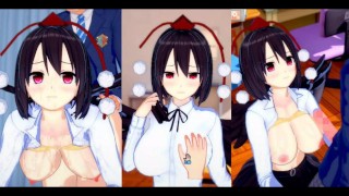 [Hentai Game Koikatsu! ]Have sex with Touhou Big tits Aya Shameimaru. 3DCG Erotic Anime Video.