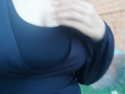 Preview 2 of Public Flashing on the Street on the Road