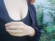 Preview 4 of Public Flashing on the Street on the Road