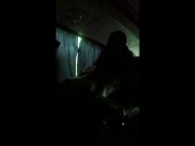 Preview 5 of Part 2 sex jumping with the cock stuck in the pussy🤫 in public with unknown girl on the bus
