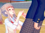 Preview 4 of [Hentai Game Koikatsu! ]Have sex with Big tits gilr Ibara. 3DCG Erotic Anime Video.