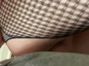 Preview 1 of Cute Trans Girl Pinned and Fucked