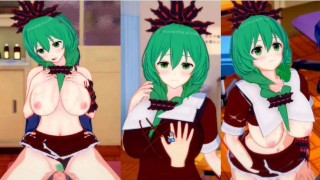 [Hentai Game Koikatsu! ]Have sex with Touhou Big tits Hina Kagiyama.3DCG Erotic Anime Video.