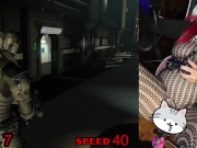 Preview 6 of Goth girl plays Deadspace 2, part 2