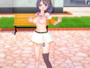 Preview 2 of [Hentai Game Koikatsu! ]Have sex with Big tits Vtuber Natsuiro Matsuri.3DCG Erotic Anime Video.