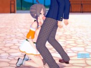 Preview 5 of [Hentai Game Koikatsu! ]Have sex with Big tits Vtuber Natsuiro Matsuri.3DCG Erotic Anime Video.