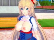 Preview 1 of [Hentai Game Koikatsu! ]Have sex with Big tits Vtuber Akai Haato.3DCG Erotic Anime Video.