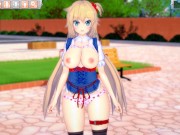 Preview 3 of [Hentai Game Koikatsu! ]Have sex with Big tits Vtuber Akai Haato.3DCG Erotic Anime Video.