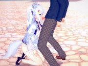 Preview 5 of [Hentai Game Koikatsu! ]Have sex with Big tits Vtuber Shirayuki Mishiro.3DCG Erotic Anime Video.