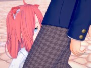 Preview 5 of [Hentai Game Koikatsu! ]Have sex with Big tits Vtuber Nekomiya Hinata.3DCG Erotic Anime Video.