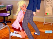Preview 5 of [Hentai Game Koikatsu! ]Have sex with Big tits Vtuber Oga Saki.3DCG Erotic Anime Video.