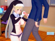 Preview 3 of 【エロゲーコイカツ！】VTuber シスター・クレア3DCG巨乳アニメ動画(バーチャルYoutuber)[Hentai Game Koikatsu! Sister Claire(Anime 3DCG