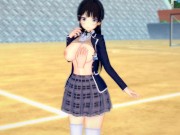 Preview 1 of [Hentai Game Koikatsu! ]Have sex with Big tits Vtuber Tsukino Mito.3DCG Erotic Anime Video.