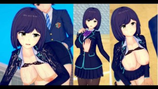 [Hentai Game Koikatsu! ]Have sex with Big tits Vtuber Mirai Akari.3DCG Erotic Anime Video.