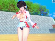 Preview 2 of [Hentai Game Koikatsu! ]Have sex with Big tits Vtuber Suzuka Utako.3DCG Erotic Anime Video.