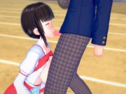 Preview 6 of [Hentai Game Koikatsu! ]Have sex with Big tits Vtuber Suzuka Utako.3DCG Erotic Anime Video.