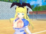 Preview 1 of [Hentai Game Koikatsu! ]Have sex with Big tits Vtuber Mononobe Alice.3DCG Erotic Anime Video.