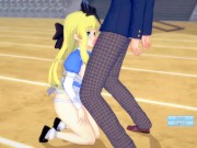 Preview 5 of [Hentai Game Koikatsu! ]Have sex with Big tits Vtuber Mononobe Alice.3DCG Erotic Anime Video.