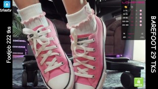 Pink Sneakers | Converse All Star