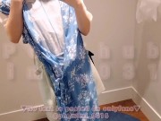 Preview 1 of japanese,japanese uncensored,female orgasm,orgasm,amateur,amateur blowjob,blowjob,fitting room,asian